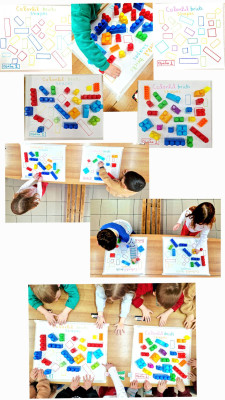 Colorful Bricks Shapes